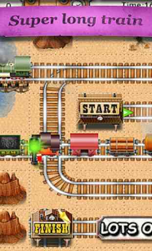 Rail Track Line Builder Maze 1