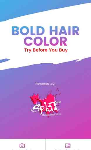 Splat Hair Color - Selfie Studio 1