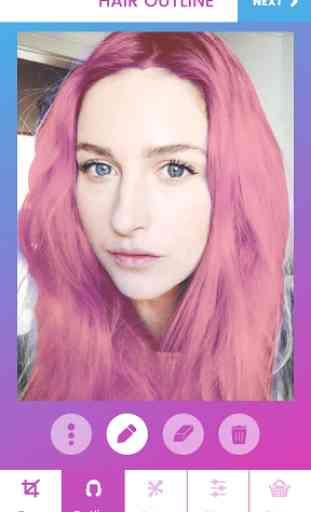 Splat Hair Color - Selfie Studio 4