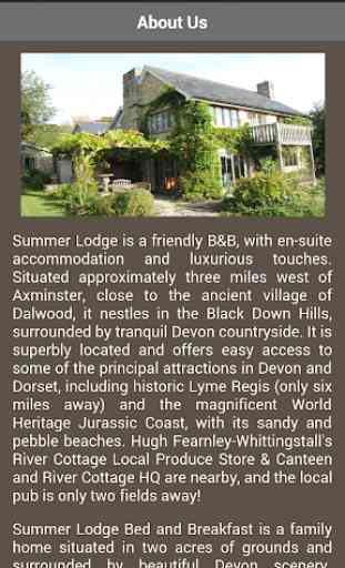 Summer Lodge Devon B&B Hotel 3
