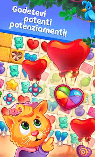 Sweet Hearts - Cute Candy Match 3 Puzzle 1