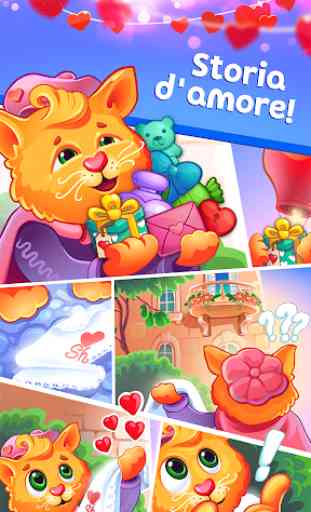 Sweet Hearts - Cute Candy Match 3 Puzzle 3