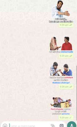 Tamil Stickers for WhatsApp (WAStickerApp) 3
