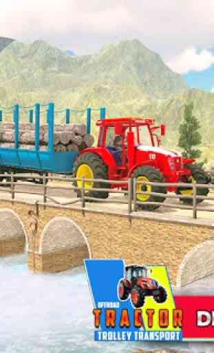 Trasporto Trolley Offroad: Farming Sim 1