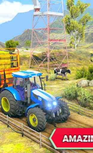 Trasporto Trolley Offroad: Farming Sim 4