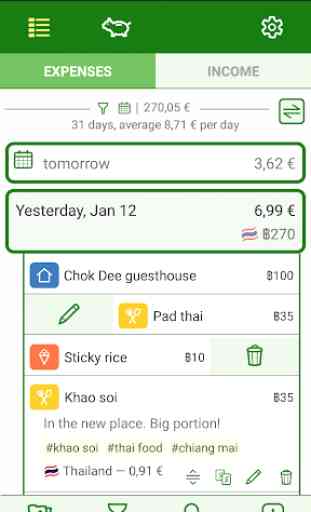 Travex - Travel expenses and budget control 1