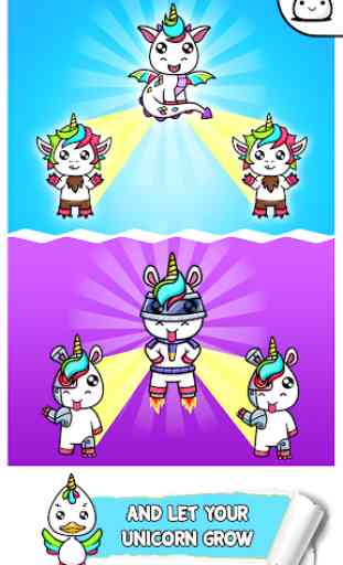 Unicorn Evolution 2  Idle Cute Clicker Game Kawaii 2
