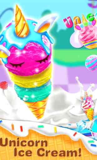 Unicorn Ice Cream Cone – Cone Dessert Maker 1
