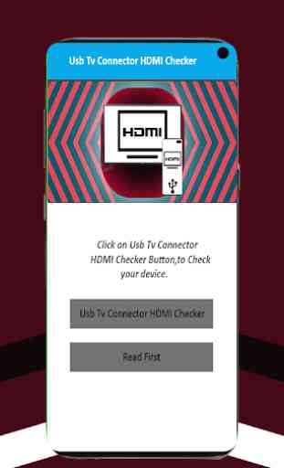 Usb Tv Connector HDMI Checker 2
