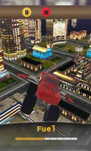 3D Monster Truck Pilot Flying Car 4