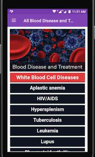 All Blood Disease and Treatment 1