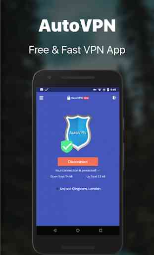 Auto VPN - FreeVPN & High Secure Connection 1
