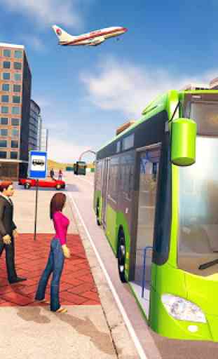 City Bus Driving School Gioco 3D-Coach Bus Sim 18 1