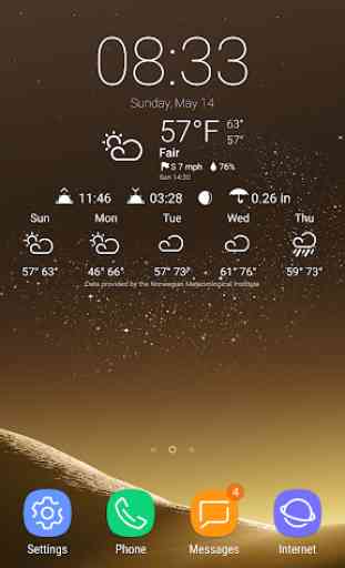 Dream UI Weather Icons Set for Chronus 1