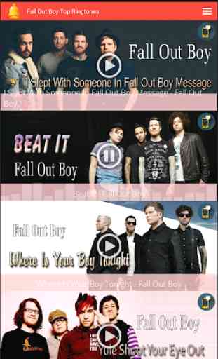 Fall Out Boy Top Ringtones 1
