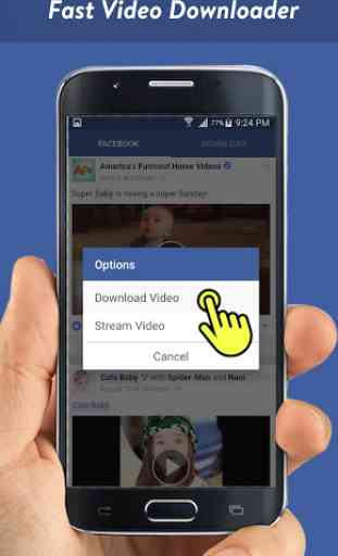 Faster Video Downloader for Facebook 2