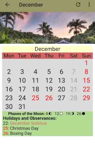Fijian Calendar 2020 3