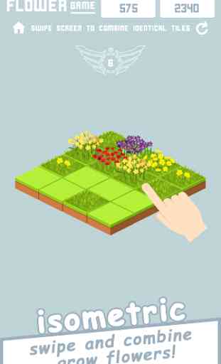 Flower Game - Garden Themed Merge Puzzle 2
