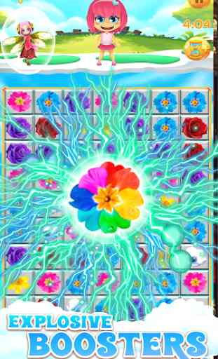 flowers blast super - flower games 1