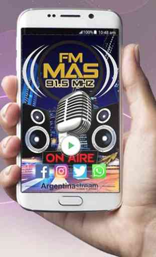 FM Mas 91.5 Mhz - Radio Studio Dance 1