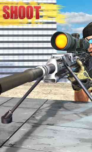 Giochi sparatutto di Sniper Warrior: Sniper shot 1