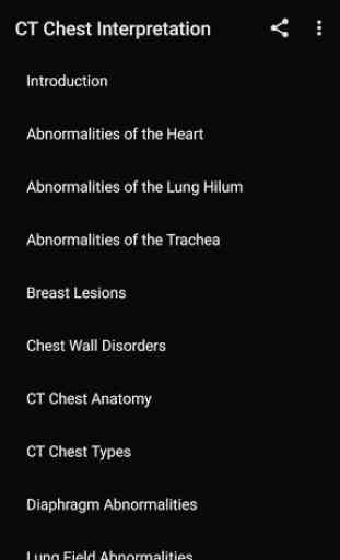 Guide to Interpretation of CT chest 1