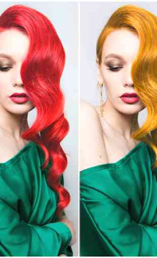 Hair Color Changer Real: Hair Styles Effects 3