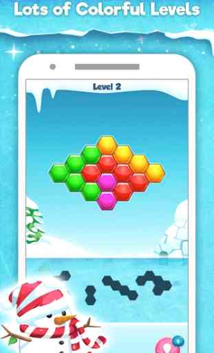 Hexa Puzzle HD - Hexagon Match Game of Color Block 3