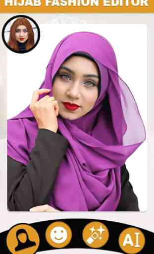 Hijab Fashion Photo Montage: Burka Face Editor 3