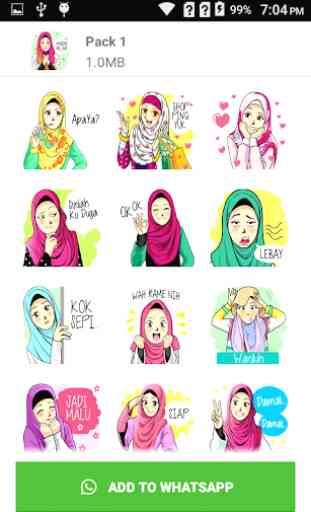 Hijab Sticker For WhatsApp - WAStickerApps 2