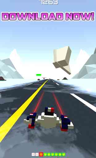 Ice Hover-craft Snow Race 2