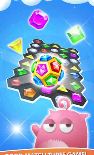 Jewels Blast-Hexa Match 3 Puzzle Game 1