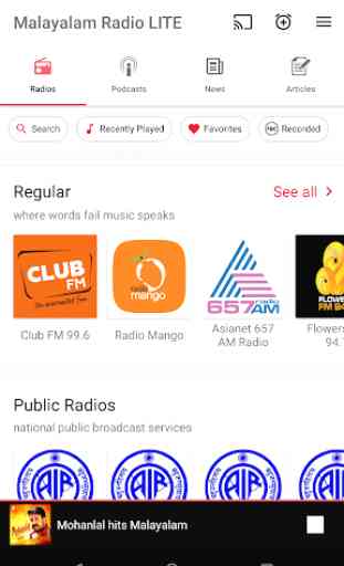 Malayalam FM Radio - Podcast, Malayalam Live News 1