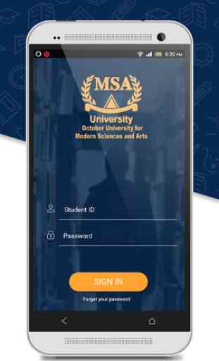 MSA University App 1
