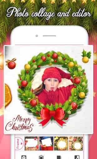 Photo Frame di Natale, Collage, Scrapbook 2019 4