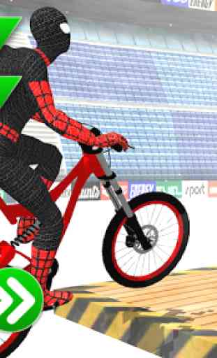 Pista tracce di bicicletta di Superhero BMX 1