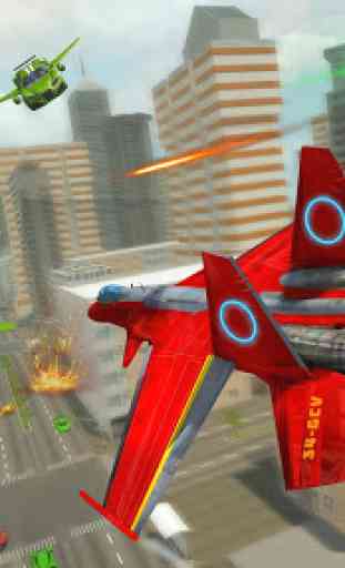 Real Air Jet Fighter - Grand Robot Shooting Games 2