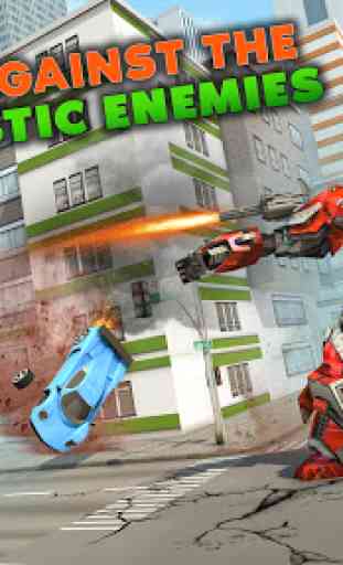Real Air Jet Fighter - Grand Robot Shooting Games 3