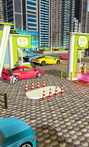 Real Sports Car Gas Station Parking Simulator 17 1