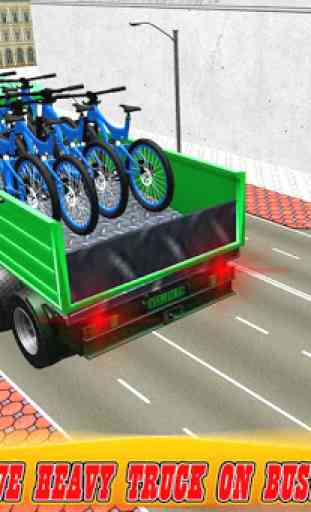 Simulatore di camion di trasporto BMX bicicletta 1