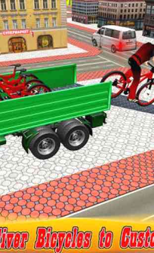 Simulatore di camion di trasporto BMX bicicletta 2