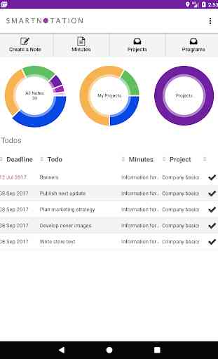 Smartnotation - The Smart Meeting Minutes App 1