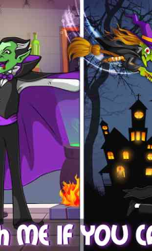 Strega Angry vs zucca: spaventoso gioco Halloween 2
