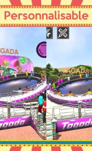 Tagada Simulatore: Divertimenti parco divertimenti 2