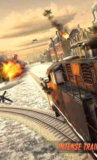 Army Train Shooter: War Survival Battle 4