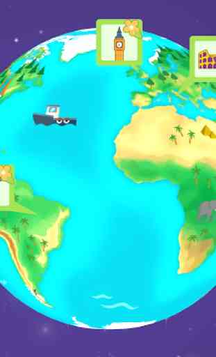 Avventura di Dora nel Mondo: Geografia Quiz Puzzle 2