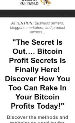 Bitcoin Profit Secrets 1