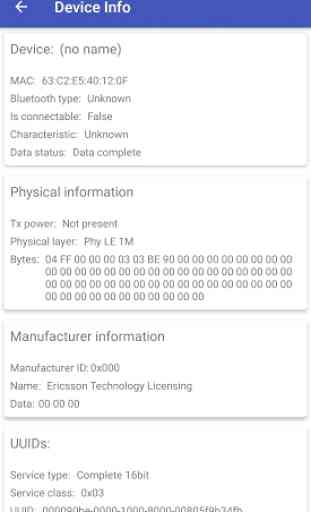 Bluetooth LE Scanner 2