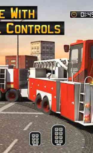 Camion pompiere Scuola guida Emergenza Risposta 3D 1