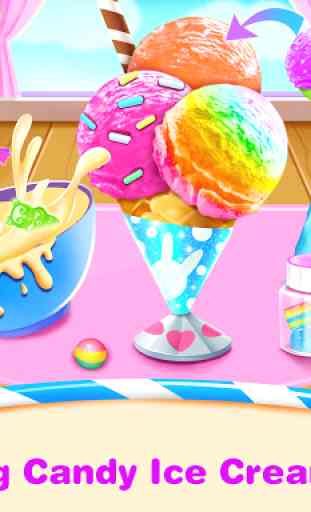 Candy Ice Cream Cone - Helado Ice Candy Game 1